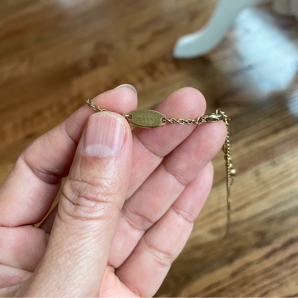 Auth Louis Vuitton Essential V Strass Necklace M68033 Crystal - Picture 16 of 17